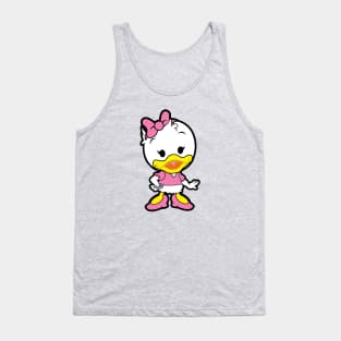 Daisy Duck Chibi Tank Top